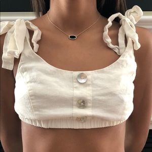 Forever21- off white tank top